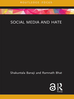 cover image of Social Media and Hate